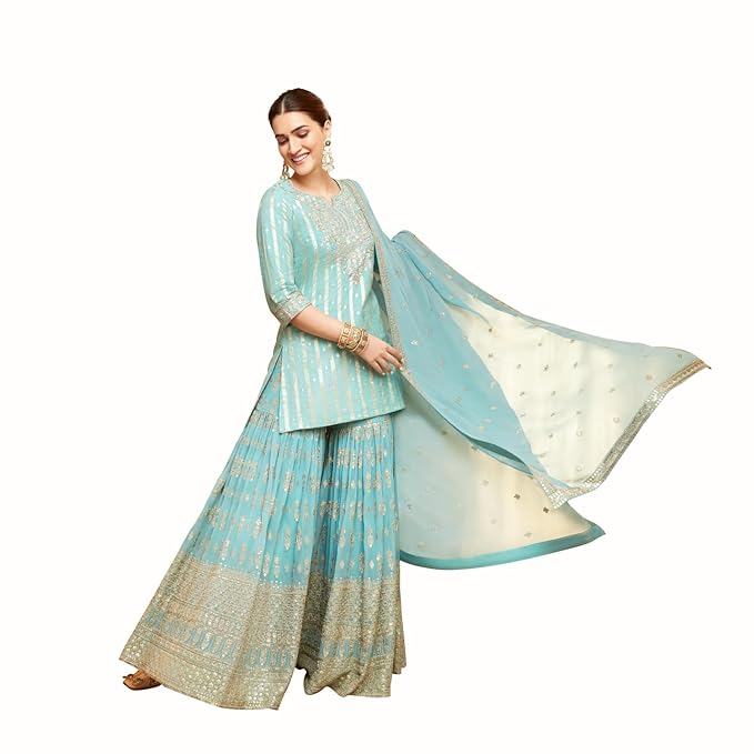 BIBA Women’s Polyester Kurta Set