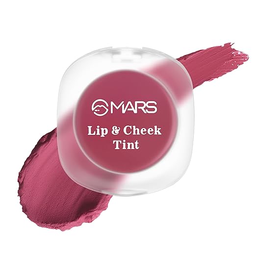MARS Lip & Cheek Tint for Bold Pop (2.8 gm) (01-Trust Your Heart) | Demi Matte Finish | Dual Function | Buildable High Pigmentation | Long-Lasting Color | Weightless Wear
