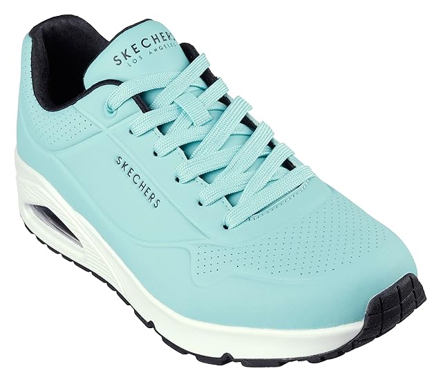 Skechers Men Uno Stand On Air Sneakers Turquoise
