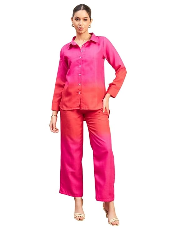 FABNEX Women Co Ord Set for Women | Co Ord Set for Women Stylish | Kurta Set for Women | Kurta Set | Ethnic Co Ord Set for Women | Full Sleeve Co-ord Set (K-105-107)