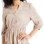 Max Women's Cotton Blend Modern Midi Dress