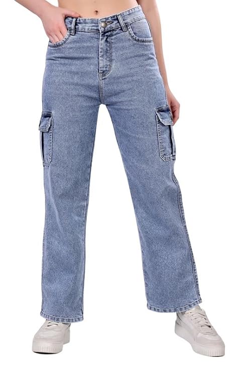 London Hills Women’s Relaxed Fit Mid Rise Jeans || Jeans || Baggy Jeans || Baggy Jeans || Loose Jeans || Oversized Jeans Baggy