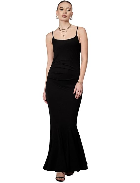 Uptownie Lite Fishtail Maxi Bodycon Dress