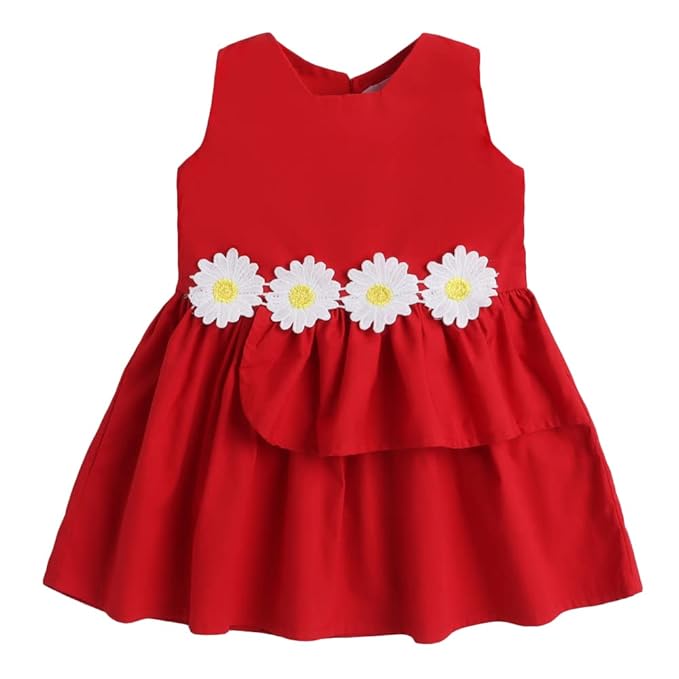 Hopscotch Baby Girl’s Empire Midi Dress