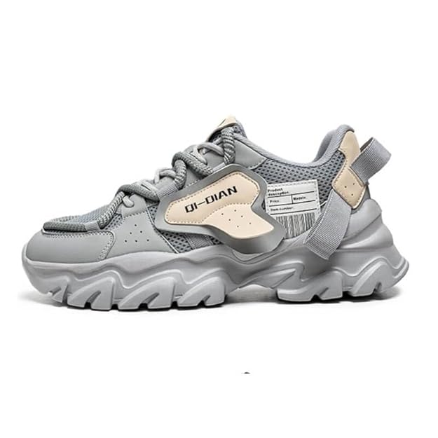 Cruiser Sneaker for Men | Lightweight & Comfortable | Stylish Lace-Up Casual Footwear with Cushioned Insole | Perfect for Versatile Outfits (2648)