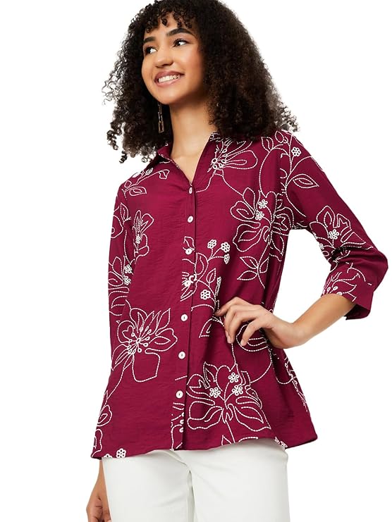 Max Women’s Floral Regular Fit Tunic