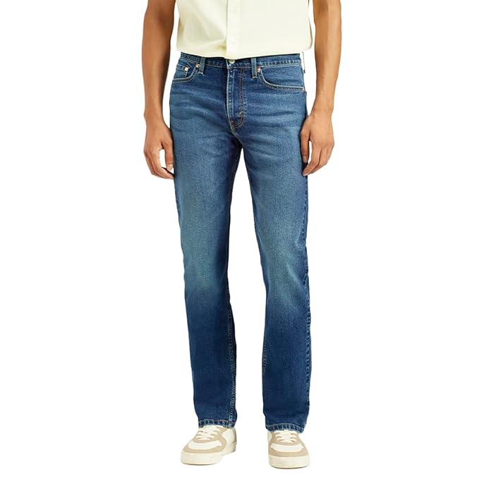 Levi’s Men’s 513 Straight Fit Mid Rise Jeans
