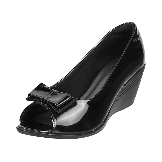 Metro Women’s Formal Peep Toe Wedge Heel Fashion Sandals