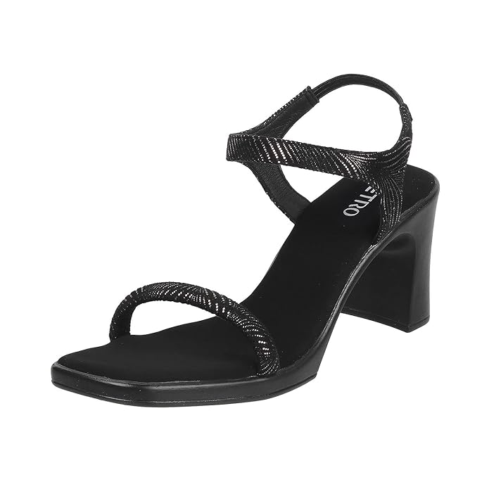 Metro Women Block Heel Fashion Sandal