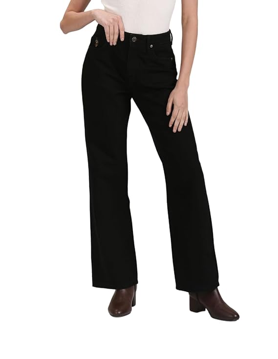 U.S. POLO ASSN. Women’s Regular Fit High Rise Jeans