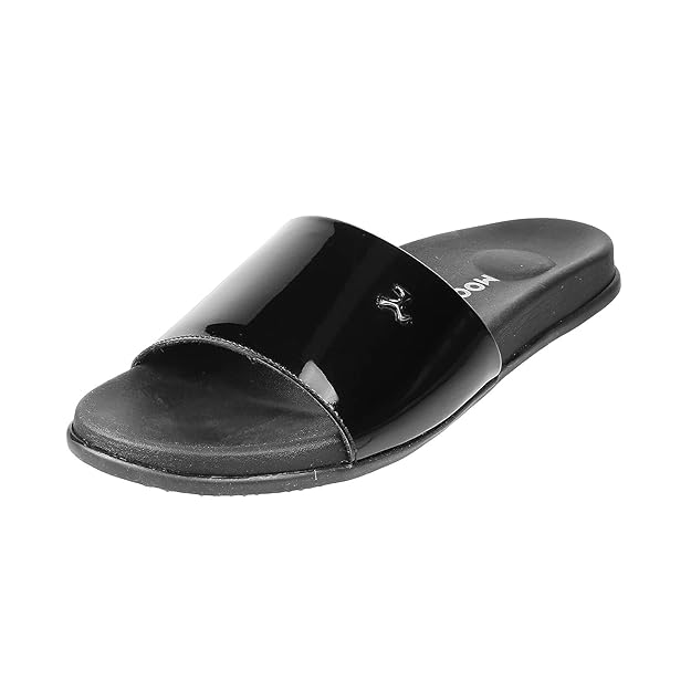 Mochi Women’s Faux Leather Fashion Slip-on Sandals