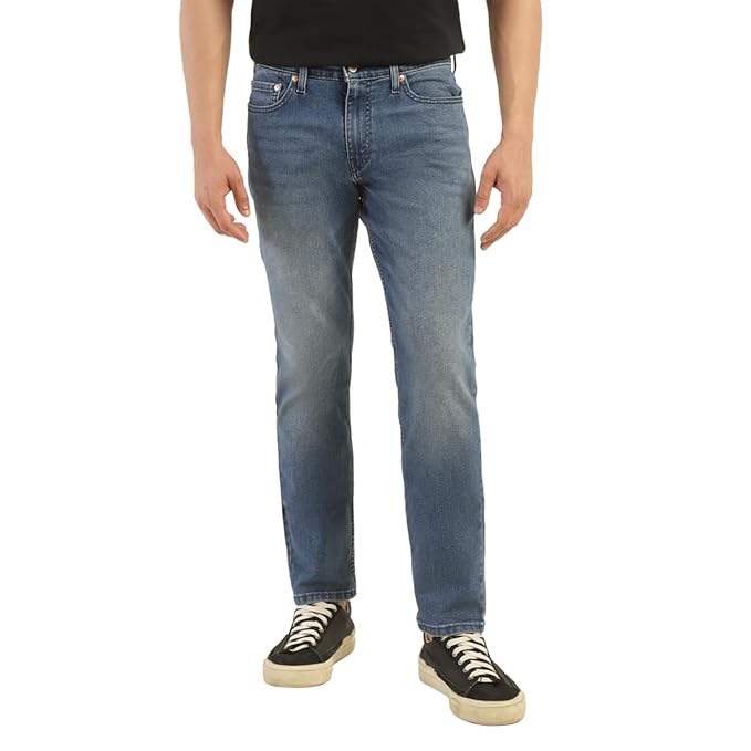 Levi’s Men’s 511 Slim Fit Mid Rise Blue Jeans