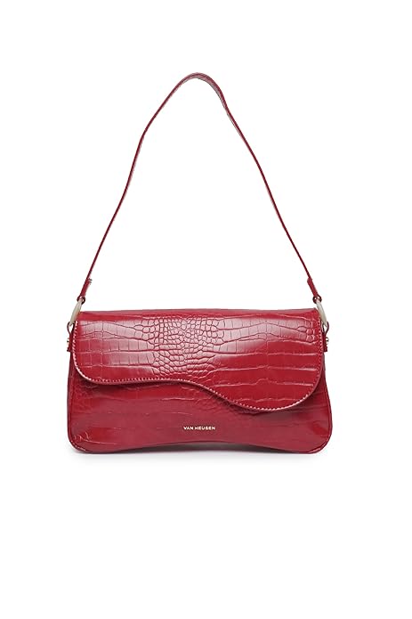 Van Heusen Stylish Women’s Shoulder Bag | Classic Textured Shoulder bag | Shoulder Purse For Ladies