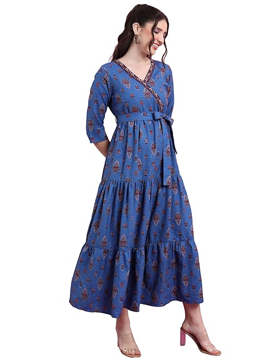Vishudh Women’s Casual Dress | Comfortable Everyday Wear for All Occasions | Chic & Versatile Fashion for Women