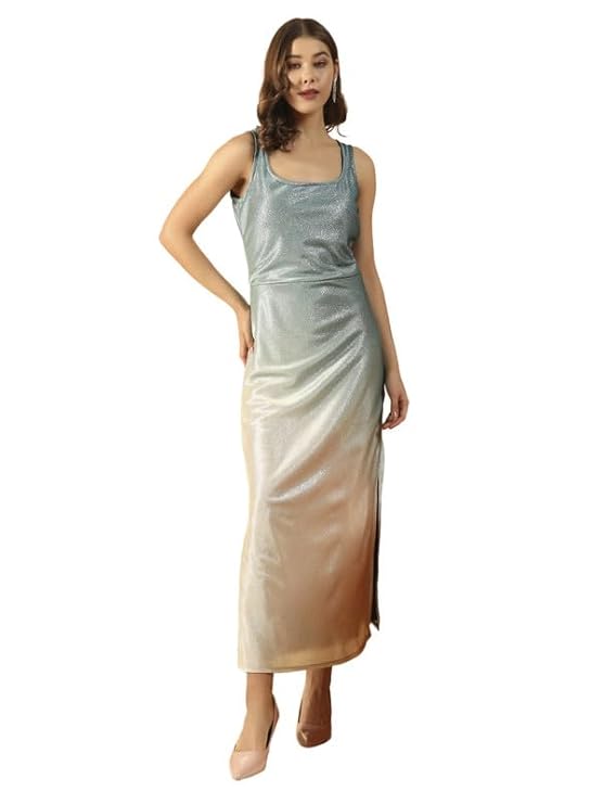Vaararo Women Shiny Party Dress