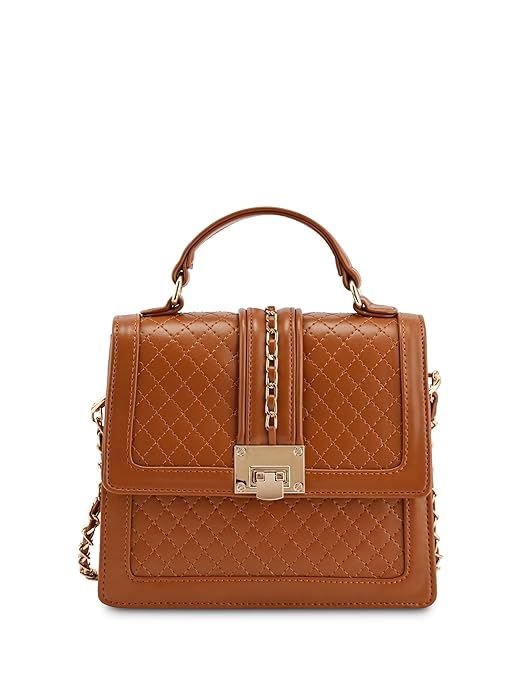 Symbol Premium Women’s Satchel Hand Bag crafted from Imported PU | Stylish | Ladies Purse