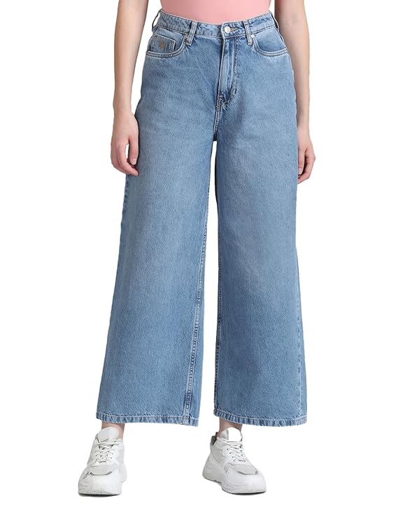 U.S. Polo ASSN. Women’s Regular Fit High Rise Jeans