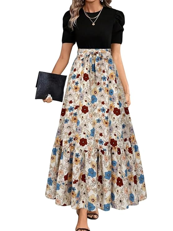 LITZO Dress for Women || Western Dresses for Women || One Piece Maxi Dress (L-196-197)