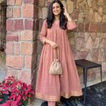 GoSriKi Co Ord Set for Women Viscose Printed | Kurti Set for Woman | A-Line Kurta Palazzo Co Ord Set | 2 Piece Set Women | 3/4 Sleeve V-Neck Suit Set Stylish Ethnic Outfit Clothing